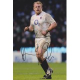 Dan Cole Signed 8x12 England Rugby Photograph