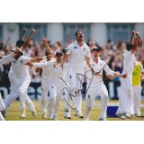 James 'Jimmy' Anderson Signed 8x12 2013 Ashes Photograph