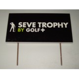 Seve Ballesteros Tournament Used Tee Box Sign From The Seve Trophy 2013