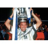 Gary Mabbutt Signed & Dedicated 12x8 Tottenham Hotspur Football Photograph