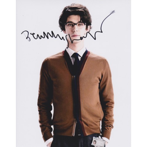 Ben Whishaw Signed 8x10 Photograph as 'Q' From Bond