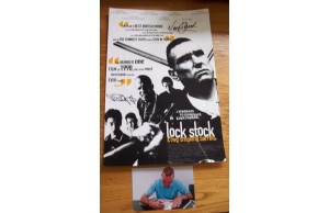 Vinnie Jones & Nick Moran 12x16 Signed (At a Private Signing) Lock Stock Photograph
