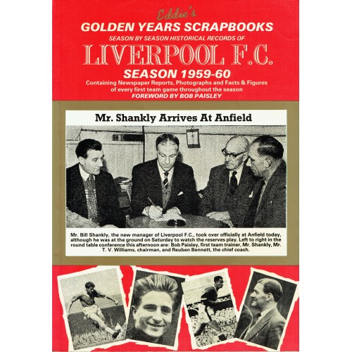 Bob Paisley and Billy Liddel Liverpool legend Managers  Signed Book Very Rare.