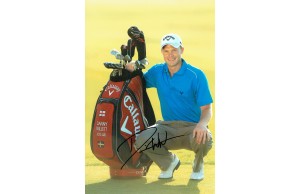 Danny Willett Maters Champion Signed 8x12 Golf Photograph