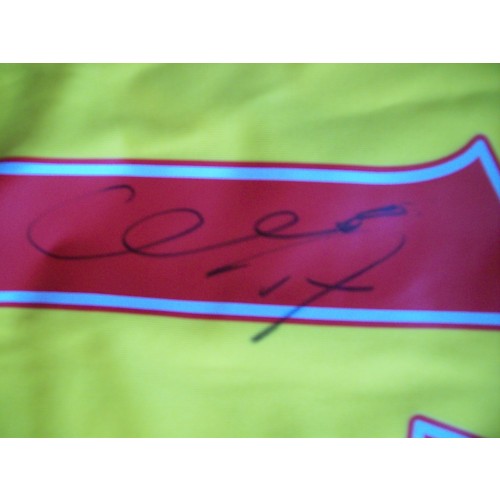 Alexis Sanchez  Signed  Replica Arsenal  2015 FA Cup Final Shirt