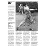 Dave Hill Signed 8x12 Inch Book Page