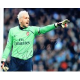 Manuel Almunia 8x10 Signed Arsenal Photograph