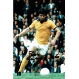 Bob Latchford Everton Signed 12 x 8 inch Football Photograph