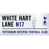 Harry Kane Signed White Hart Lane N17 Tottenham Hotspur Football Street Sign
