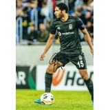 Mohamed Elneny Signed Besiktas 8x 12 Inch Football Photograph