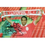 Paul Ince Signed 12 x 8 inch Liverpool Football Photograph