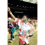 Martin Offiah Signed 12 X 8 Rugby Photograph